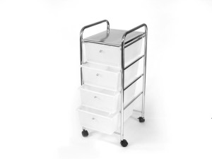 Regał do łazienki, gabinetu, kosmetyczki 4 szuflady 017