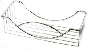 Półka druciana do łazienki na ścianę, koszyk 198