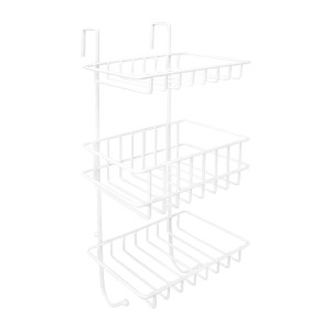Półka druciana zawieszana bez wiercenia do łazienki 1479