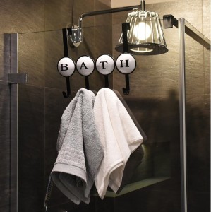 Wieszak do łazienki kuchni zawieszany bez wiercenia 1482