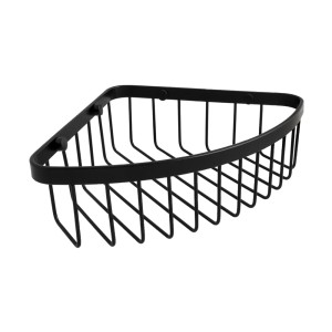  Półka druciana do łazienki czarna 1815