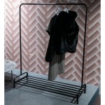 Wieszak na ubrania, garderoba, loftowy 1824