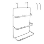 Wieszak do łazienki kuchni zawieszany bez wiercenia na drzwiach 1876