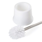 Uniwersalna biała szczotka toaletowa do łazienki WC 1907