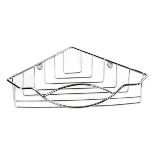 Półka druciana do łazienki na ścianę rogowa 223