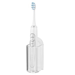 UCHWYT KUBEK NA SZCZOTECZKI ELEKTRYCZNE TRANSPARENTNY PRZYKLEJANY NIEWIDZIALNY