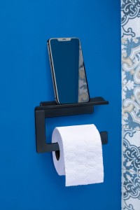 Uchwyt na papier toaletowy przyklejany taśmą 3M, samoprzylepny 2021