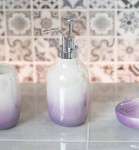 Perłowy dozownik  na mydło w płynie Prem 1380